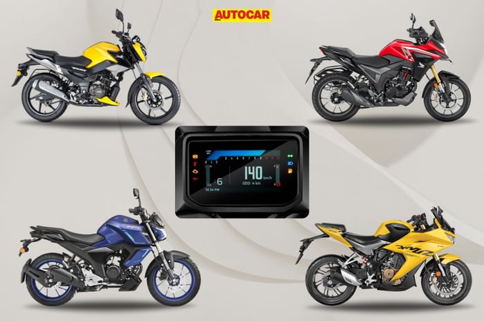 Most affordable bikes in India with a TFT display